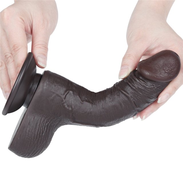 Dildo Deslizante Negro 7.5&uml;