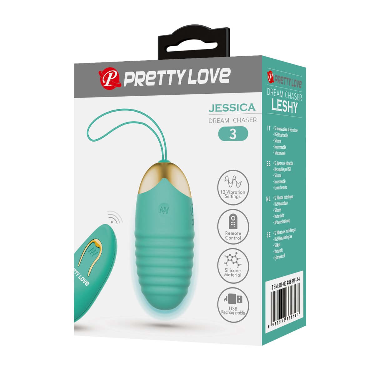 Jessica control remoto vibrador
