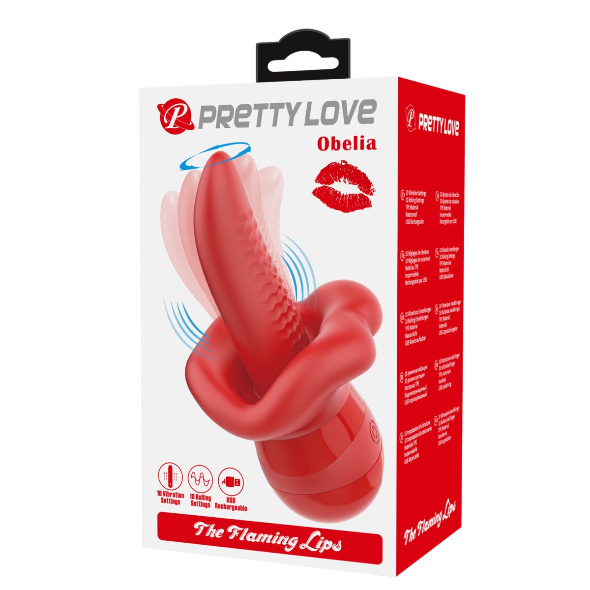 Obelia Exitante Lengua Vibradoa